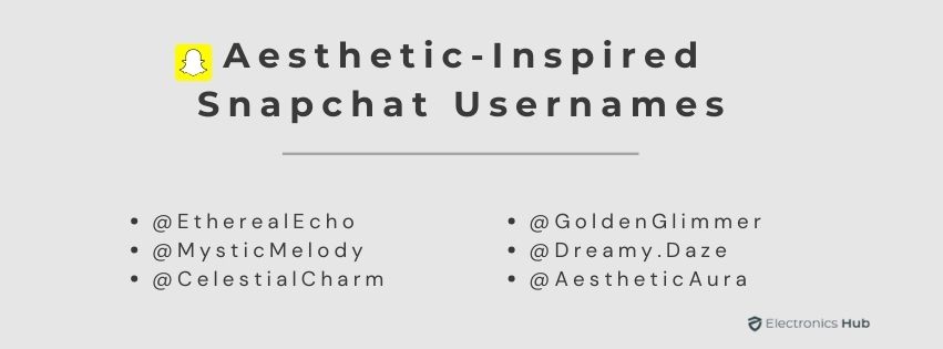 Aesthetic-Inspired Snapchat Usernames