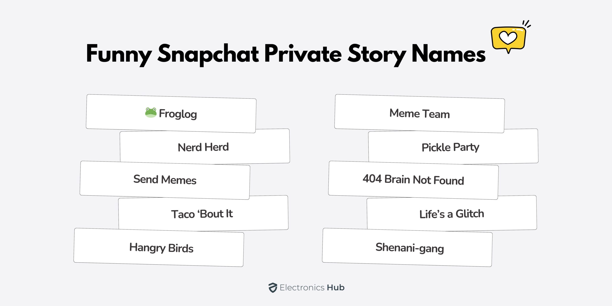 Funny Snapchat Private Names