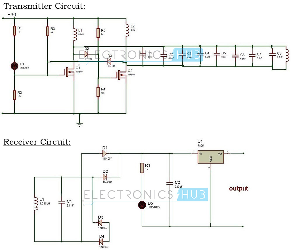 Wireless Power Transfer Circuit | Wireless Mobile Charger