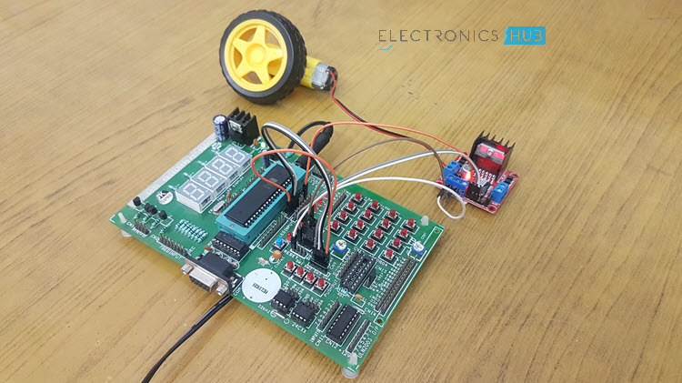 PWM Based DC Motor Speed Control using Microcontroller Image 2