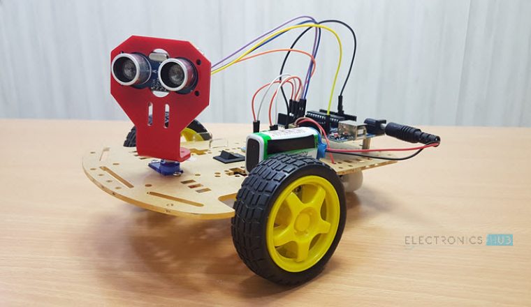 Obstacle Avoiding Robot using Arduino - 5