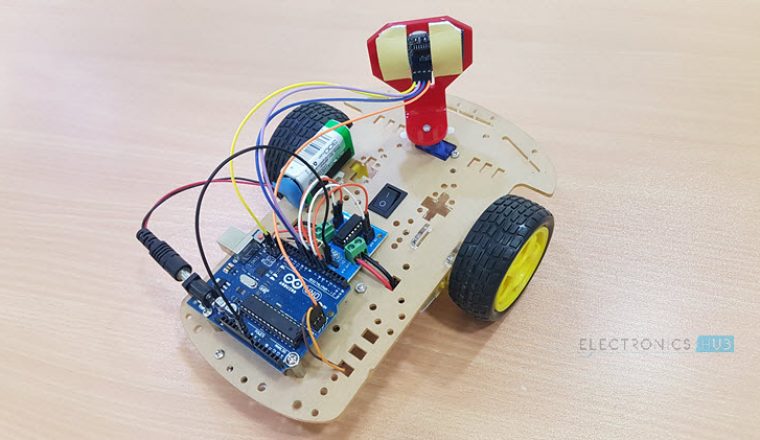 Arduino Based Obstacle Avoiding Robot Project with Code and Circuit Diagram