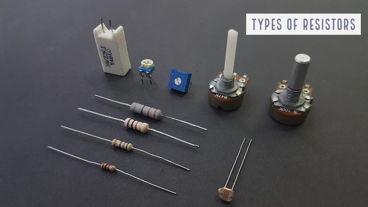 types of resistors symbols