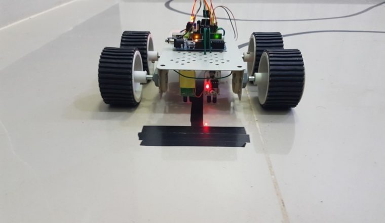 Arduino Human Following Robot car Kit, Arduino Kit