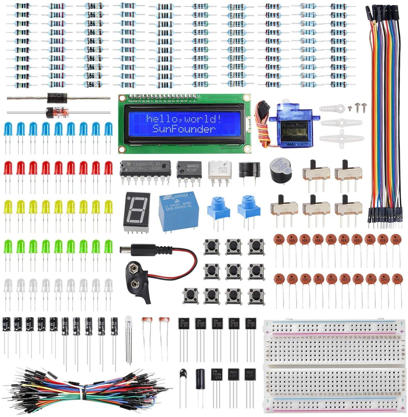 The 12 Best Electronics Component Kits for Beginners [2023 Updated] -  ElectronicsHub