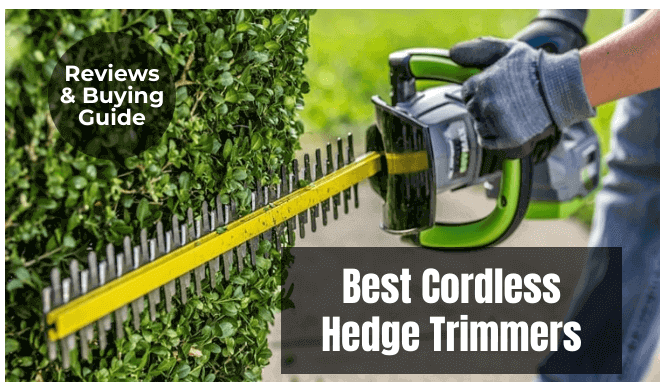 best battery powered hedge trimmer 2020