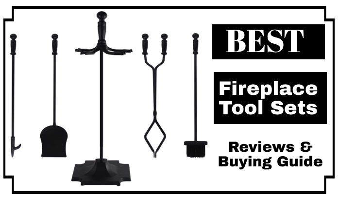 4-Piece Bend Gold Standing Fireplace Tool Set + Reviews