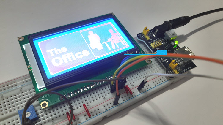 A Tutorial on Interfacing 128x64 Graphical LCD with Arduino
