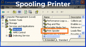 Spooling Printer