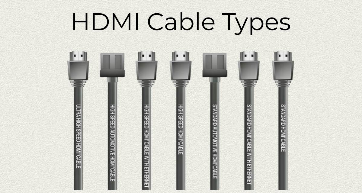 hdmi cable types