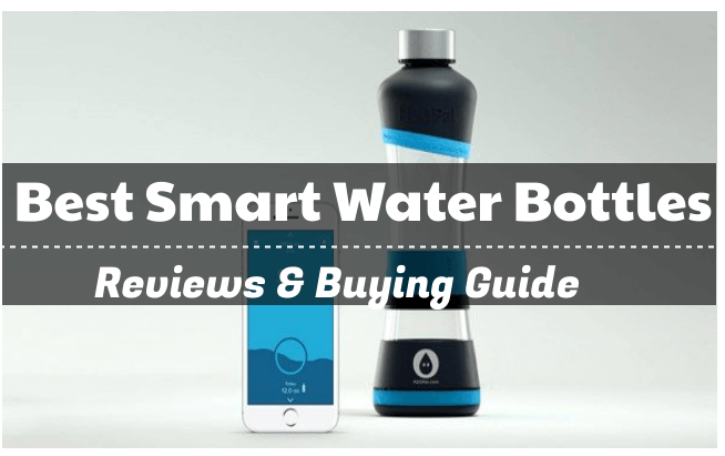Smart 21oz Bluetooth Water Bottle + Reminder Lights