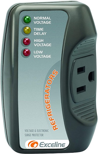 Fridge Guard - Voltage or Surge Protector for All fridges, freezers, pumps  motor equipment