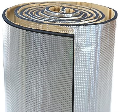 Car Insulation - 4' x 10' Roll (40 Sqft) Sound Deadener & Heat Barrier Mat  - Automotive Lightweight Thermal Insulation