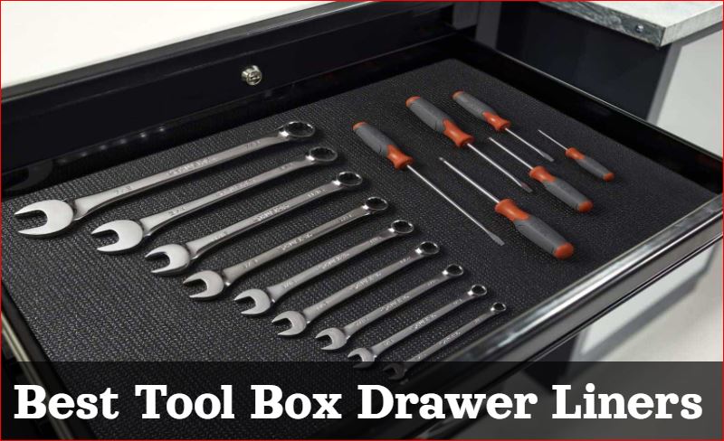 Olsa Tools Tool Box Liner, Drawer Liner and Shelf Liner Black 18 inch x 24 Feet
