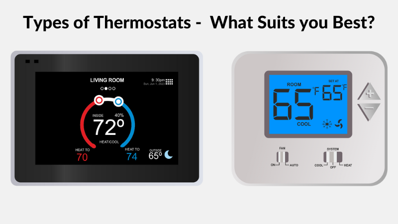 Types of Thermostats - What Suits you Best? - ElectronicsHub