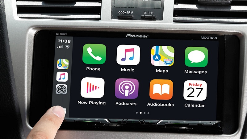 car radio touch screen