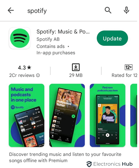 How to use Spotify on Android
