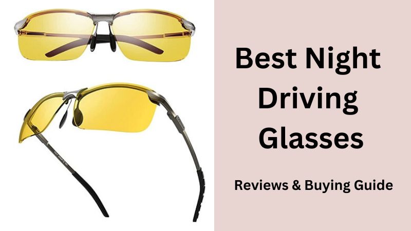 SODQW Night Driving Glasses,Night Vision Anti-Glare Goggles