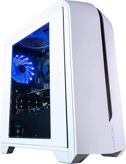 This is the cleanest white PC build and gaming setup ever