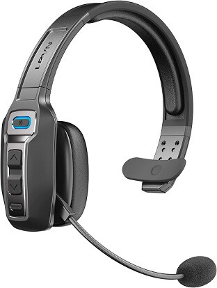Blue Tiger Elite Ultra Wireless Bluetooth Headset – Trucker and Office  Professional Headset - Noise Cancellation Bluetooth 5.0 Headset – 60 Hours  Talk