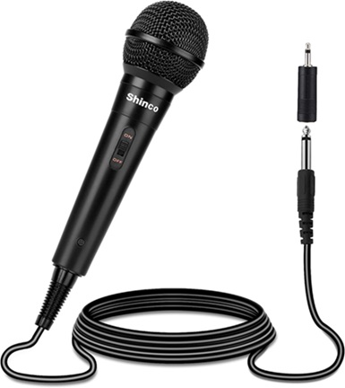 Mainstream Source Wireless Bluetooth Karaoke Microphone – Handheld 4-in-1  Portable Microphone for Parties, Karaoke, Music, & Recording (Black/Black)  
