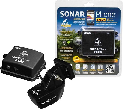 Venterior Portable Rechargeable Fish Finder Wireless Sonar Sensor