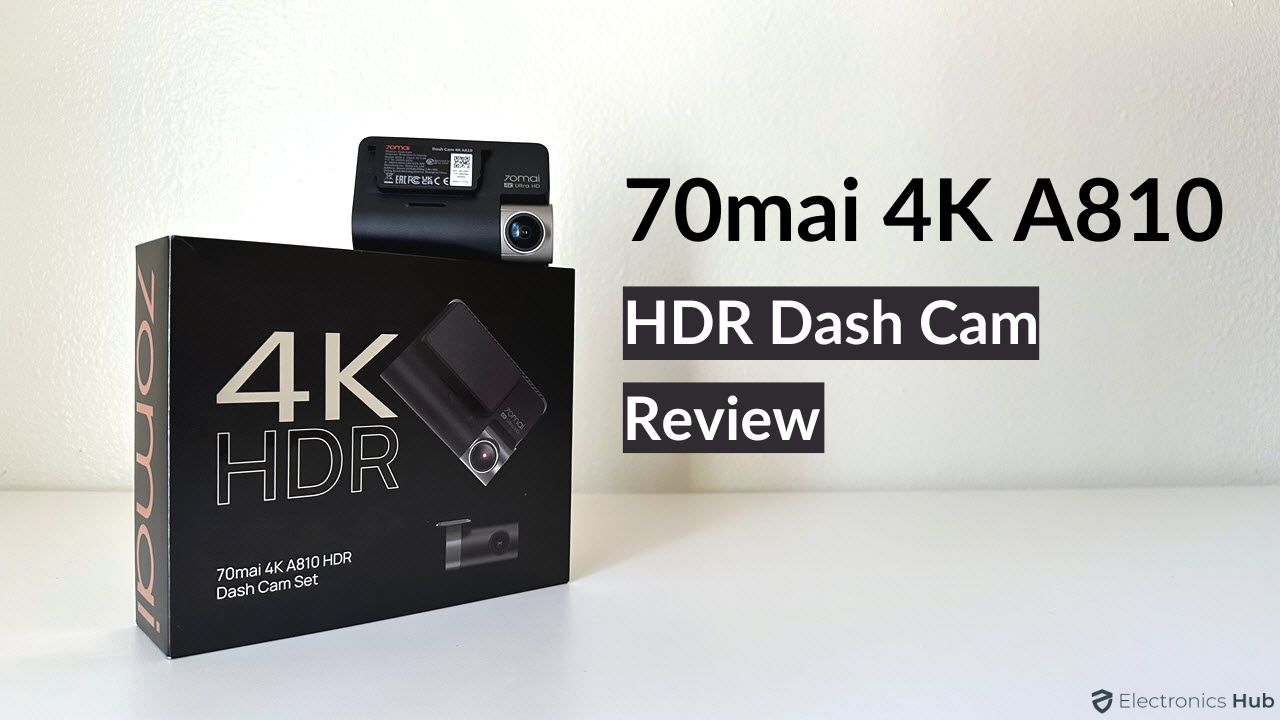 Xiaomi 70mai Dash Cam 4K A810 - TechPunt