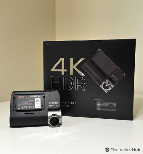 First impressions: 70mai's 4K Flagship Dashcam A810 launched