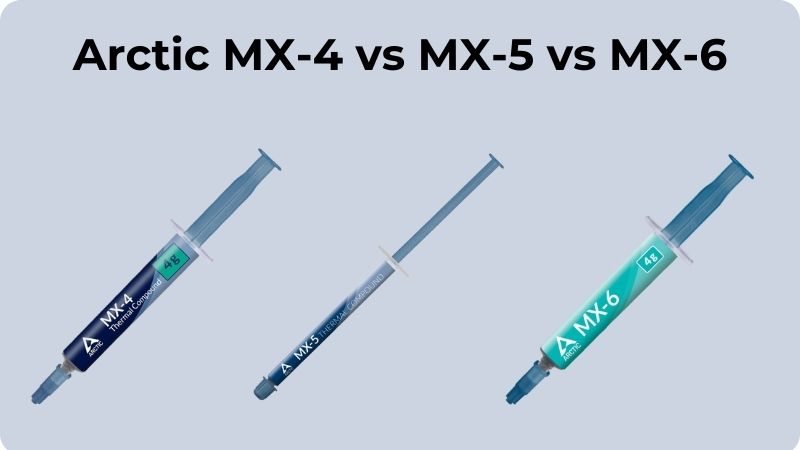 Arctic Mx-4/mx-6 Thermal Paste For Cpu & Gpu - High Conductivity 8.5