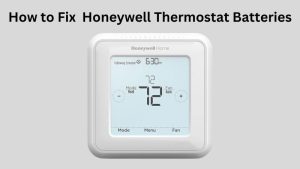 how to change honeywell thermostat battery title image