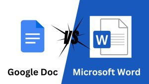 Google Docs vs Microsoft Word