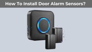 How to install door alarm sensors