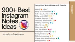 900+ Best Instagram Notes Ideas