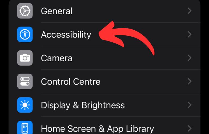 Accessibility - eye tracking on iOS 18