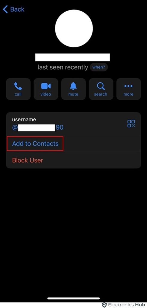 Add to Contacts iPhone-telegram add friend