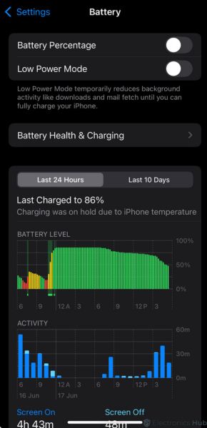 Battery UI - iOS 18