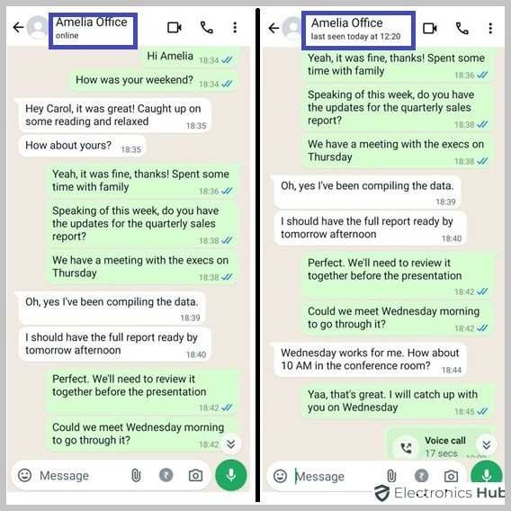 Check LastSeen-How to block someone on WhatsApp