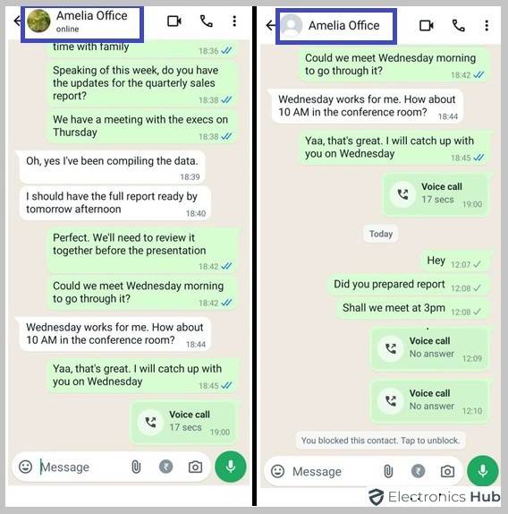 Check Online Status-How do you know if you are blocked on WhatsApp