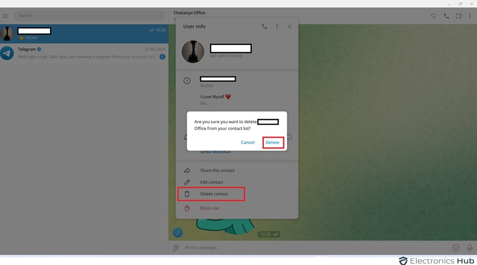 Delete Contact Desktop-delete telegram contacts