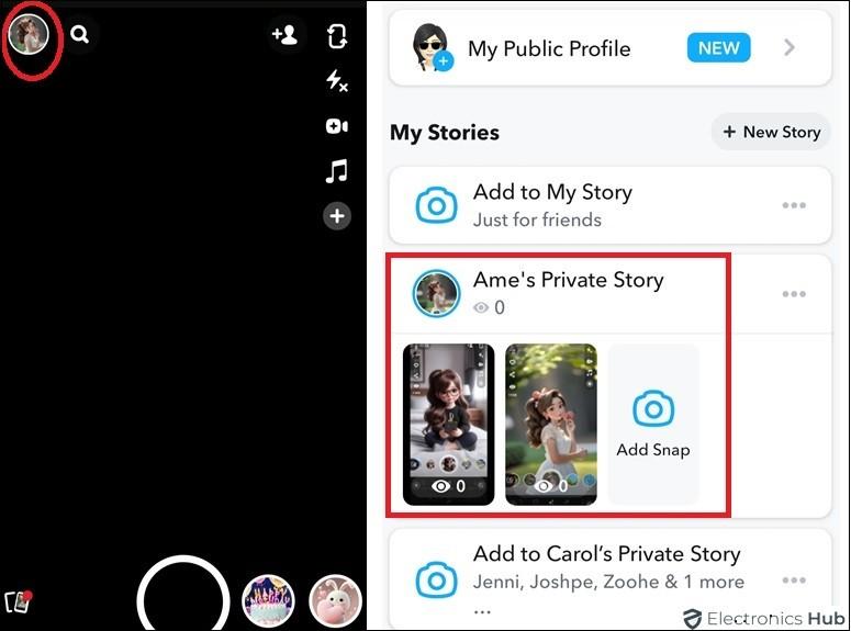 Delete Snap Story-How to delete my story on Snapchat