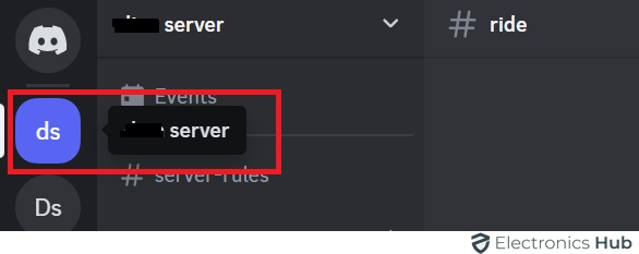 Discord Server-how to remove server