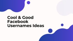 Facebook Username Ideas -1