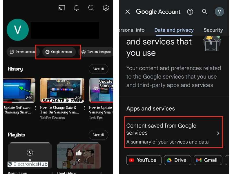 Google Account-delete channel on youtube