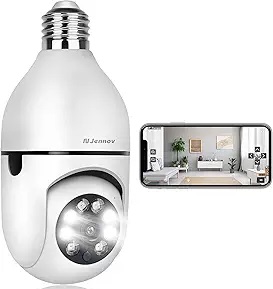 Jennov Light Bulb Security Camera