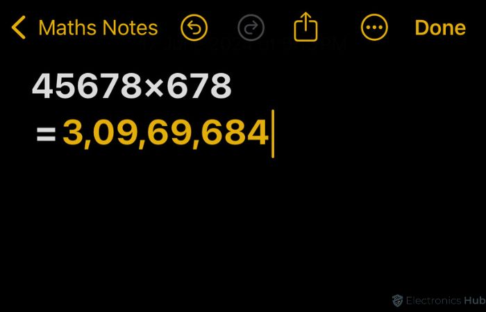 Math Notes - iOS 18