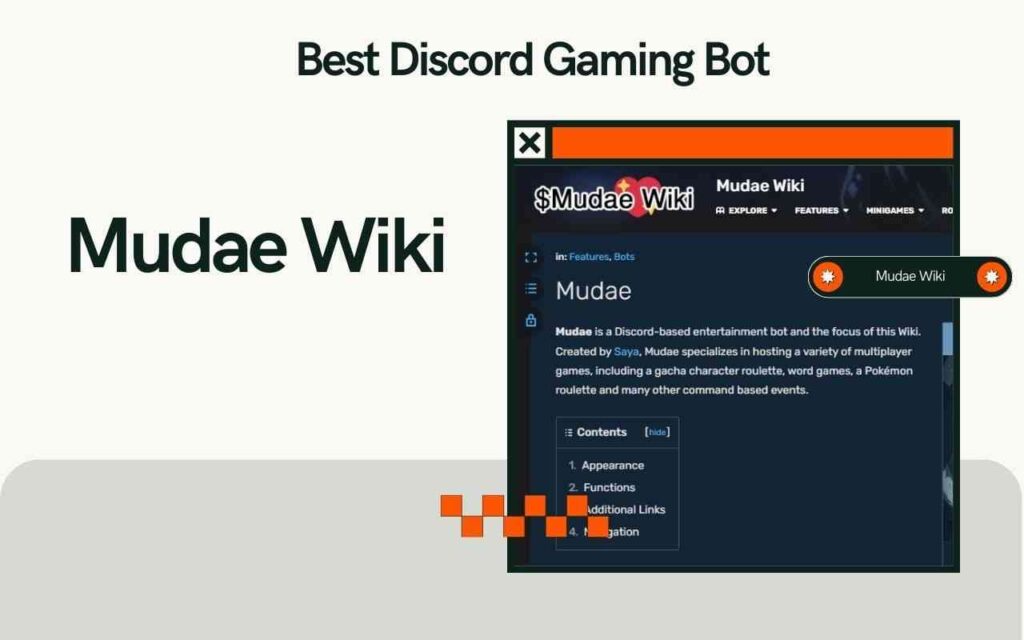 Mudae Discord Gaming Bot