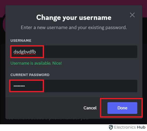 New username - change Discord tag