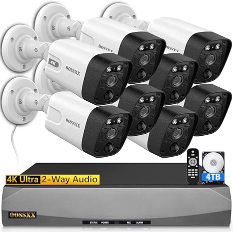 OOSSXX Home Security Camera System