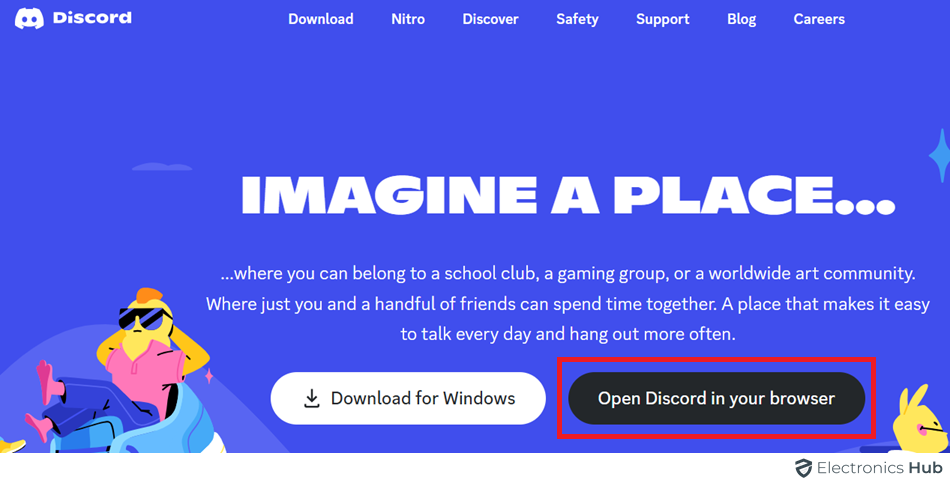 Open Discord in your browser - Multiple browsers