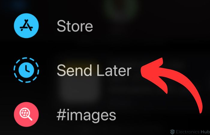 Send later - messages on iOS 18